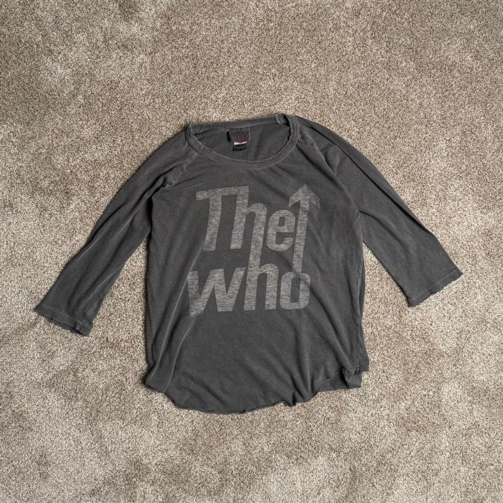 JUNK FOOD "THE WHO" DISTRESSED LONGSLEEVE